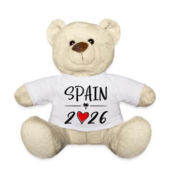 Spain 2026 - Teddy - Weiß - Vorne