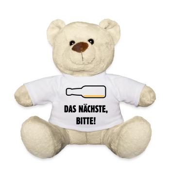 Das Nächste, Bitte! (Bier / Bierchen / POS 2C) - Teddy - Weiß - Vorne
