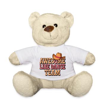 Équipe de danse en ligne incroyable - Nounours - blanc - Devant