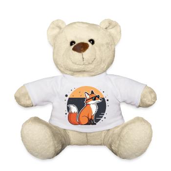 Fox Sun Dunkle Brille - Teddy - Weiß - Vorne