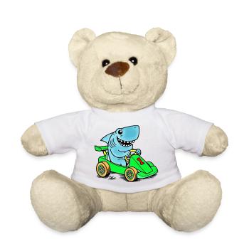 Hai Racer Go-Kart Abenteuer - Teddy - Weiß - Vorne