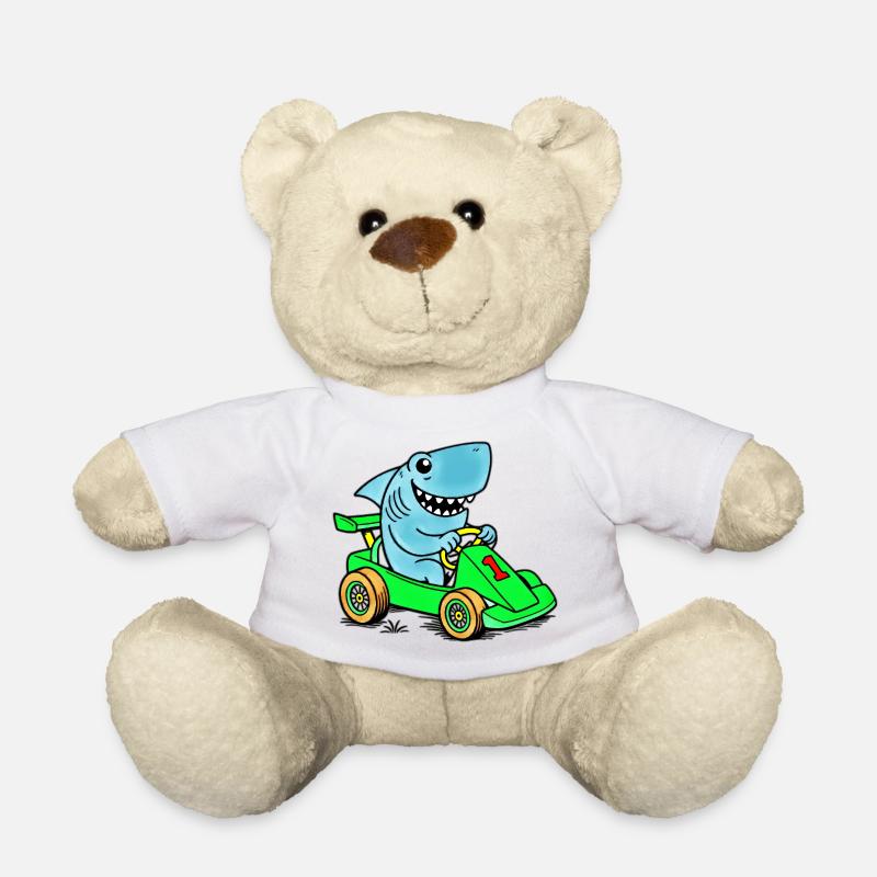 Hai Racer Go-Kart Abenteuer - Teddy - Weiß