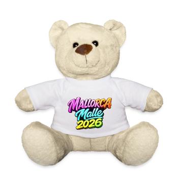 Mallorca, Malle, 2026 - Teddy - Weiß - Vorne