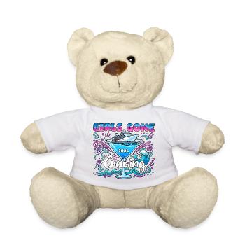 Girls Gone Cruising Family Vacation Trip Cruising - Teddy Bear - white - Front