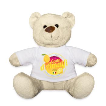 Costa d'Amalfi in Italien Amalfiküste Souvenir - Teddy - Weiß - Vorne