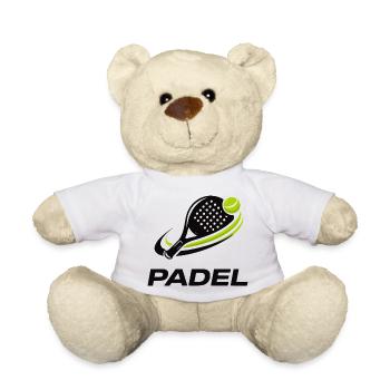 Padel - Nounours - blanc - Devant