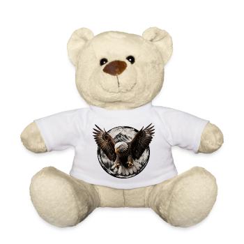 Adlersturm über Bergmond - Teddy - Weiß - Vorne
