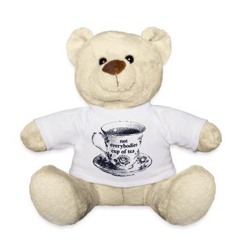 Not Everybodies Cup Of Tea - Teddy - Weiß - Vorne