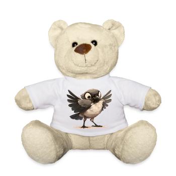 Magpies Magpie - Teddy Bear - white - Front