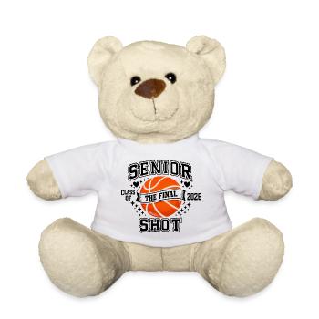 Senior 2026 Basketball – Die letzte Wurfklasse - Teddy - Weiß - Vorne