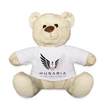 Husaria Digital Wings – Modern Security & Strategy - Teddy Bear - white - Front