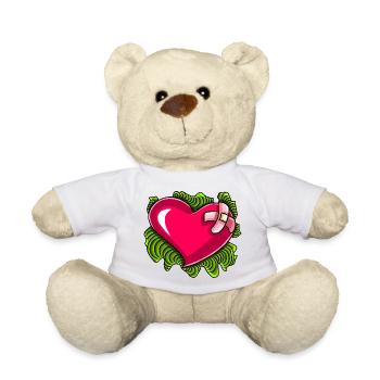 Resilient Heart - Teddy Bear - white - Front