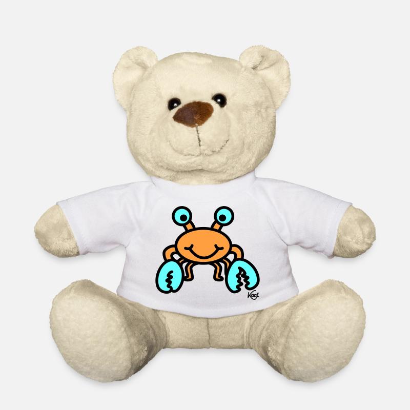 Cancer big - Teddy Bear - white