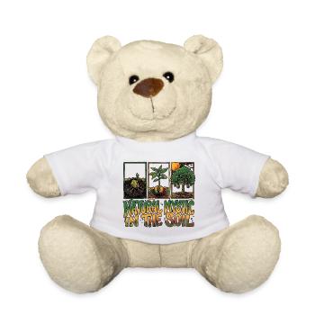 Mystic Reggae Soil - Teddy Bear - white - Front