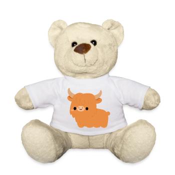 Hochland-Kuh - Teddy - Weiß - Vorne
