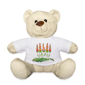 Blumen - Teddy - Weiß - Vorne