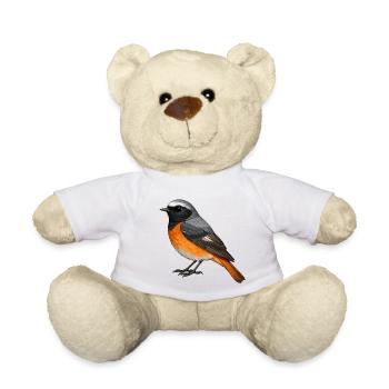 Petit collier des jardins - Nounours - blanc - Devant