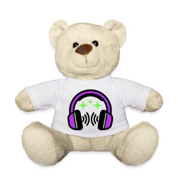 Icône Stars du casque - Nounours - blanc - Devant