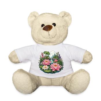 Lilienteich im Waldidyll - Teddy - Weiß - Vorne
