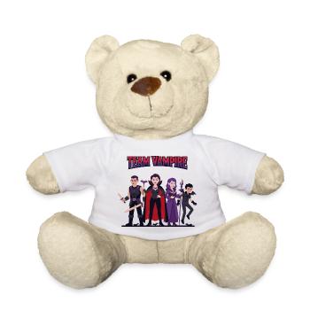 Team Vampir: Harte Freunde - Teddy - Weiß - Vorne