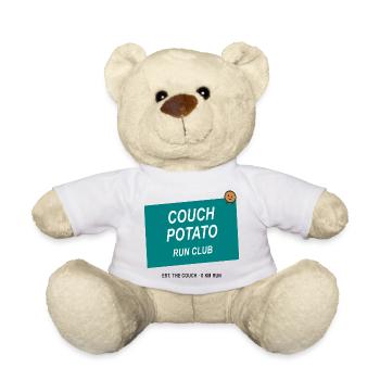 Couch Potato Laufclub - Teddy - Weiß - Vorne