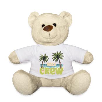 Ibiza Crew - Teddy Bear - white - Front