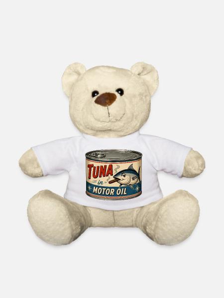 Thunfisch im Motoröl - Teddy - Weiß