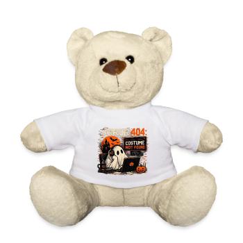 Error 404: Costume Not Found – Halloween Ghost - Teddy - Weiß - Vorne