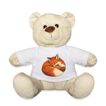 Fuchs im Kürbisnest - Teddy - Weiß - Vorne