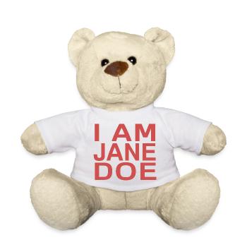 Ich bin Jane Doe - Teddy - Weiß - Vorne