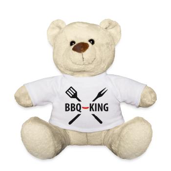 bbq king - Nounours - blanc - Devant