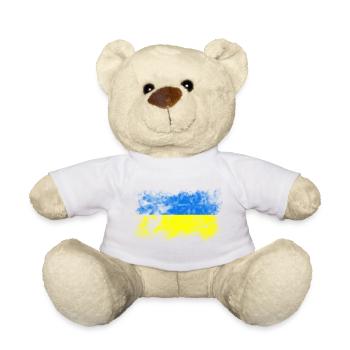 Ukraine - Nounours - blanc - Devant