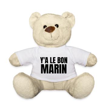 y a le bon marin - Nounours - blanc - Devant