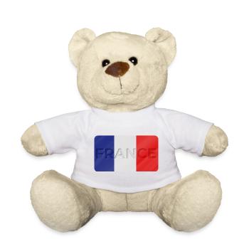 France - Nounours - blanc - Devant