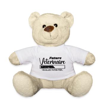 Future Vétérinaire - Nounours - blanc - Devant