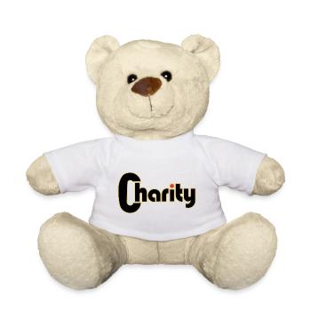 Design Charity - Nounours - blanc - Devant