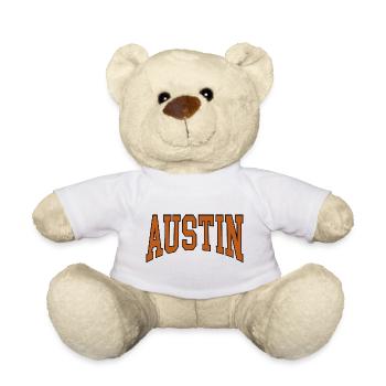 Austin - Teddy Bear - white - Front