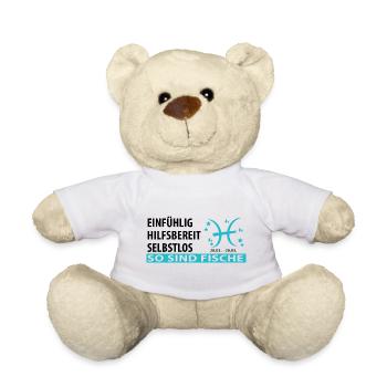 Sternzeichen Fische - Eigenschaften - Teddy - Weiß - Vorne