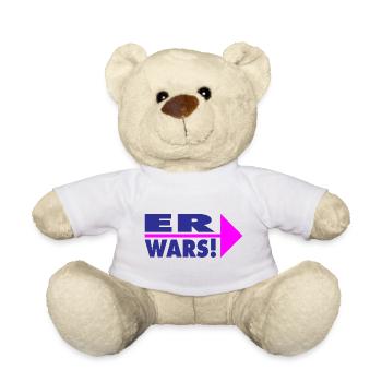 Er wars! Partner- oder Partyshirt - Teddy - Weiß - Vorne