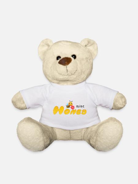 Bee mine Honey - Teddy Bear - white