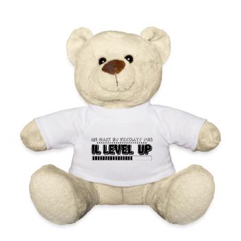 un geek ne vieillit pas !! - Nounours - blanc - Devant
