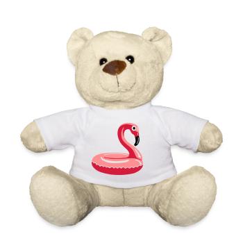 flamingo - Nounours - blanc - Devant