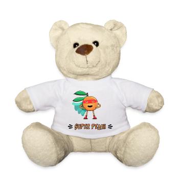 super peach - Nounours - blanc - Devant