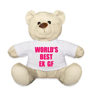 worlds best ex gf - Nounours - blanc - Devant