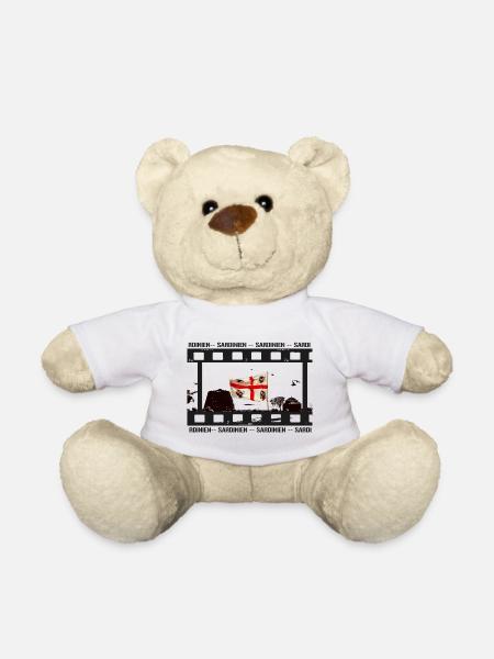 Sardinia Film Strip - Teddy Bear - white