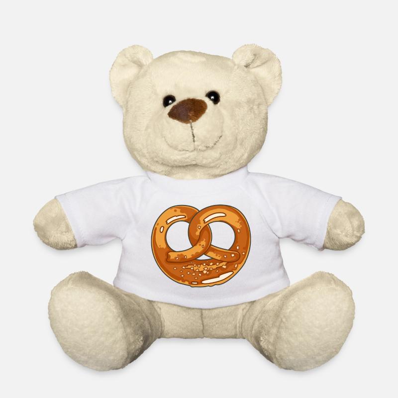 Brezel - Teddy - Weiß