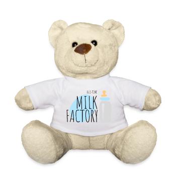 Vollzeit-Milchfabrik - Teddy - Weiß - Vorne