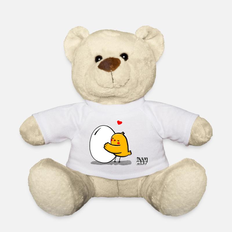 Geschwister Ei - Teddy - Weiß