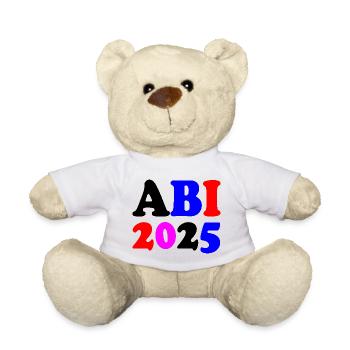 Abi 2025 - Teddy - Weiß - Vorne