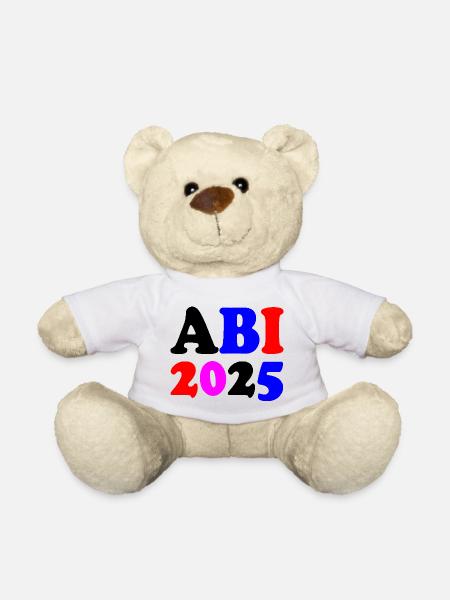 Abi 2025 - Teddy - Weiß